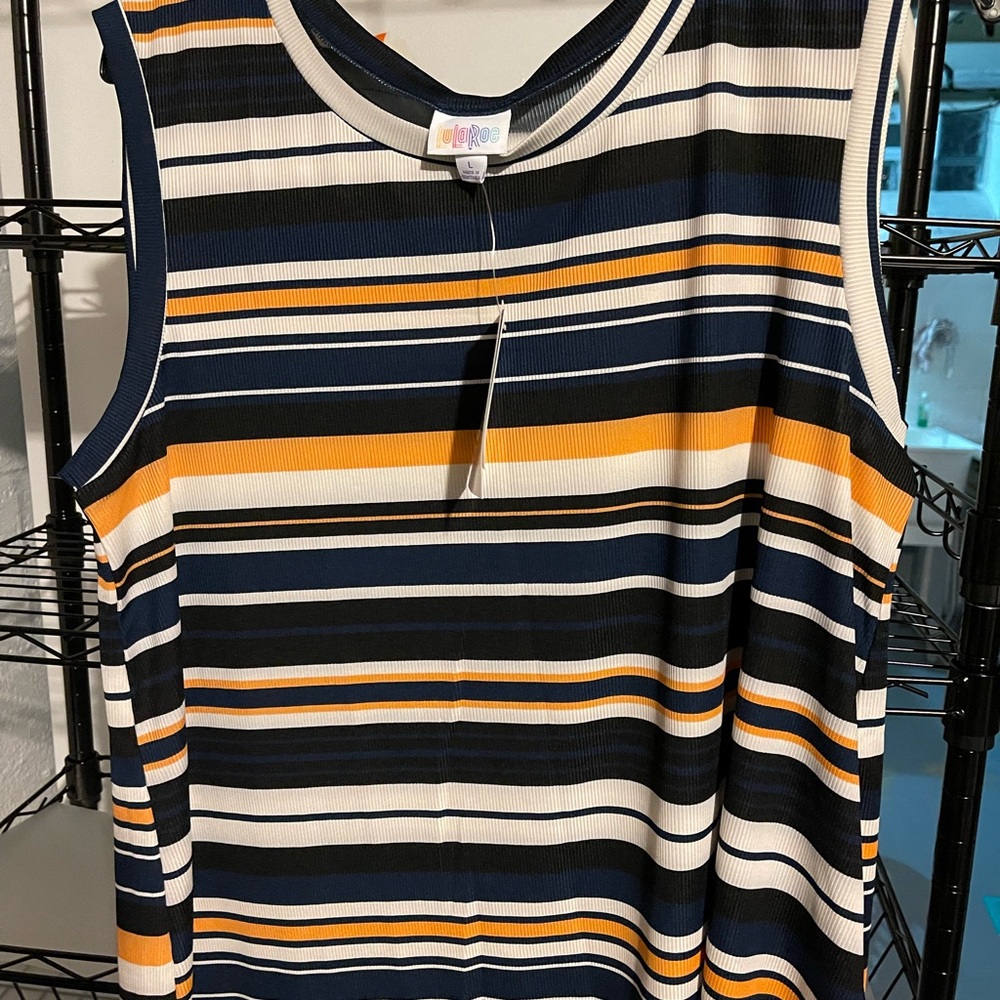 Brand new Lularoe cocoa size L tank top